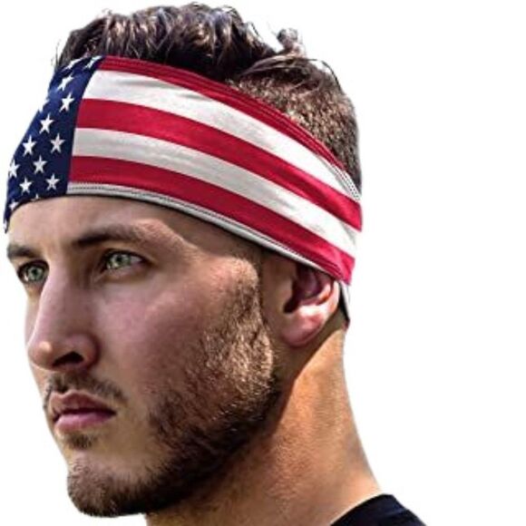 Tough Outfitters High Performance Head Band American Flag - Picture 1 of 5